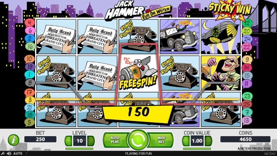 Jack Hammer spillemaskin