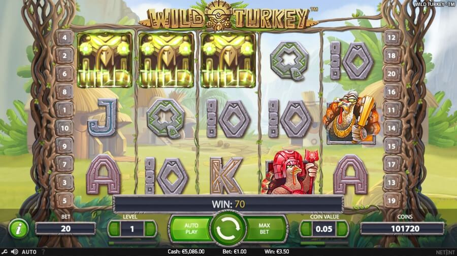 Wild Turkey - Spillemaskin