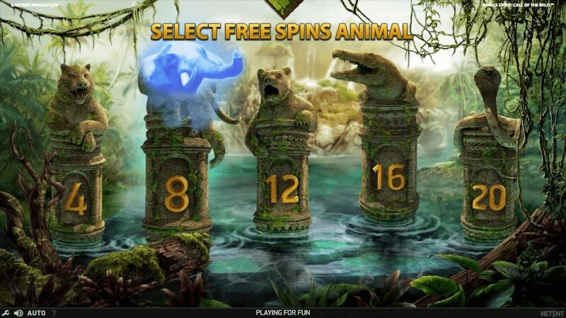 Jungle Spirit slot - NetEnt
