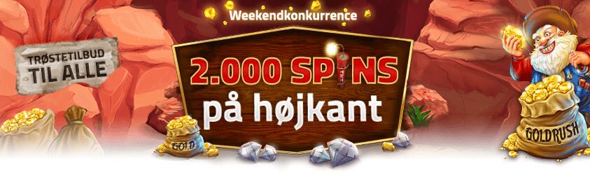 Spillehallen deler gratis free spins ud