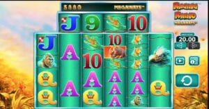 Raging Rhino Megaway er en klassisk, sjov spilleautomat