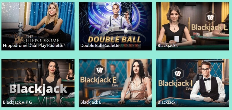 Billion Casino - live casino