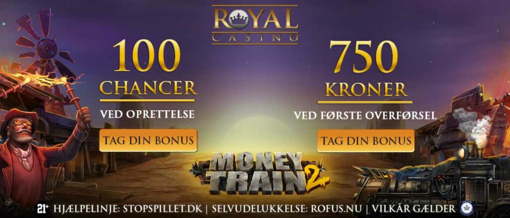 Royal Casino DK bonus