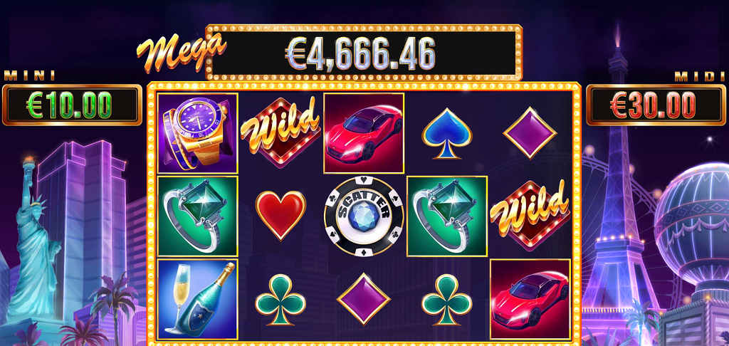 vegas night life slot