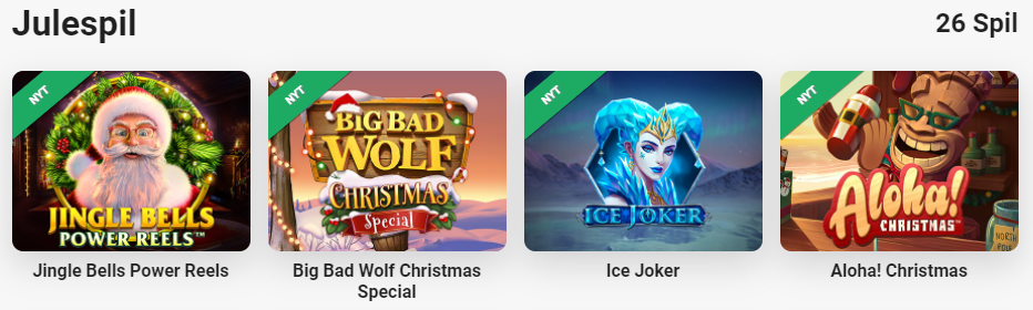 leovegas julespil