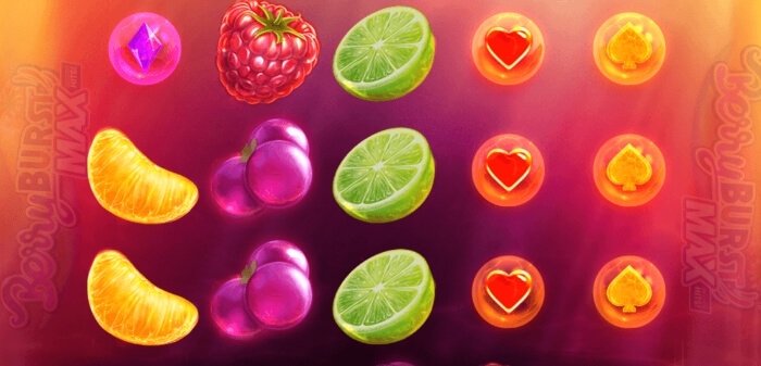 Berry Burst Max - Fruit symbols