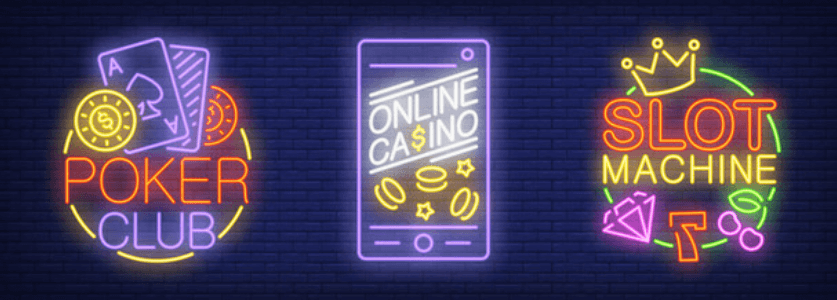 Casino, Poker, spillemaskiner