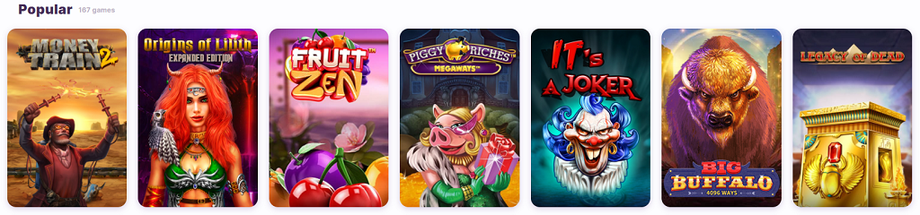 nomini popular games