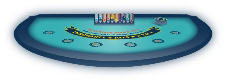 blackjack table