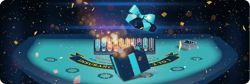 blackjack table bonus
