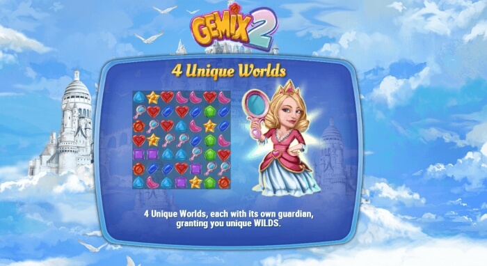 Gemix2 new slot - world features