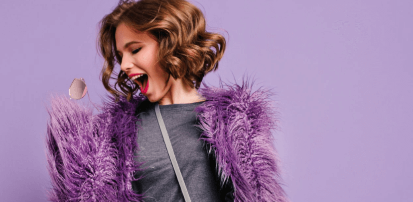 Nano Casino Canada - Woman in Purple