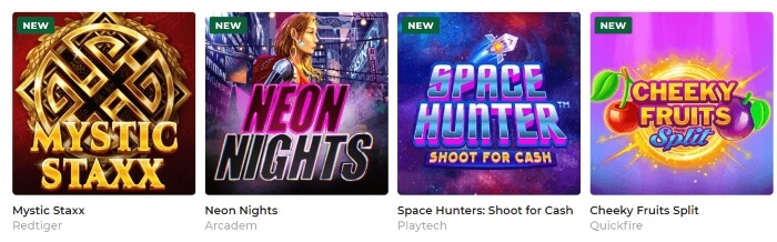 Mason Slots - games