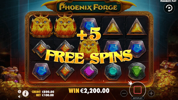 Phoenix Forge - slot - Free Spins Session