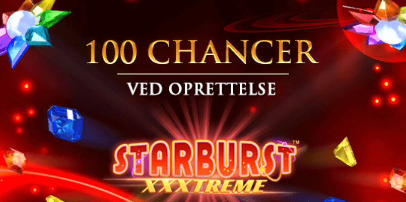 Royal Casino 100 chanser til Starburst XXXtreme