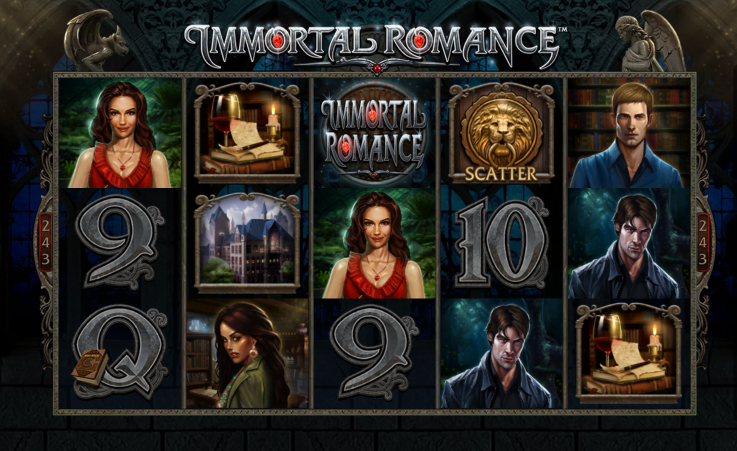 immortal romance spin