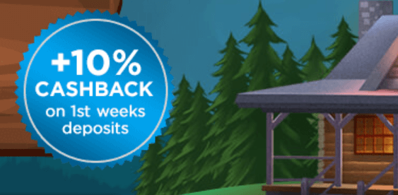 Cash Cabin welcome bonus cash back