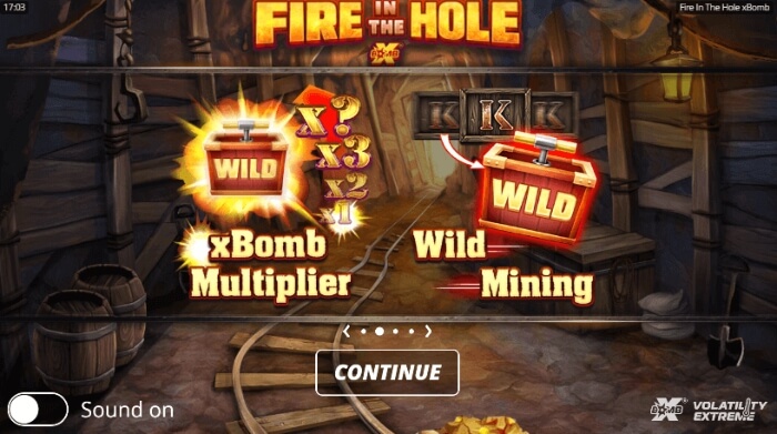 Fire in the hole xBomb - slot