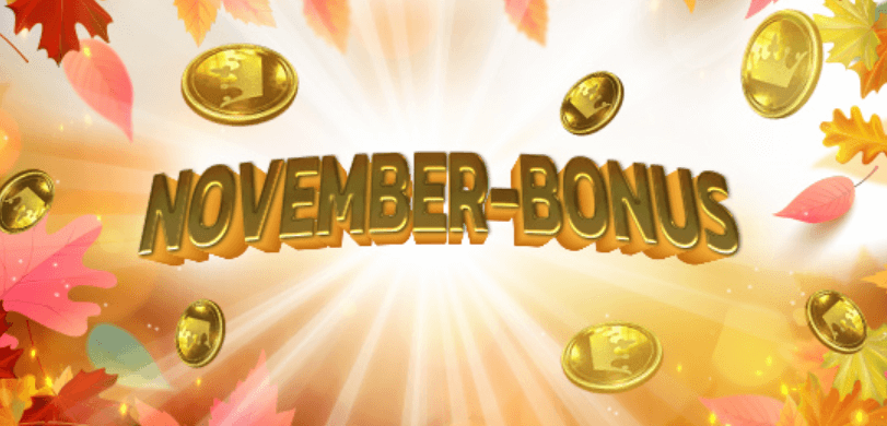 November Bonus - Royal Casino DK
