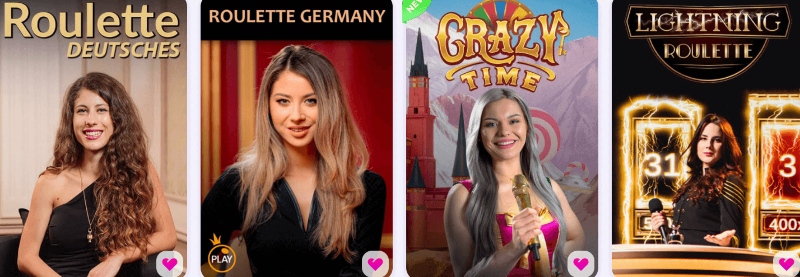 7signs Live Casino Games