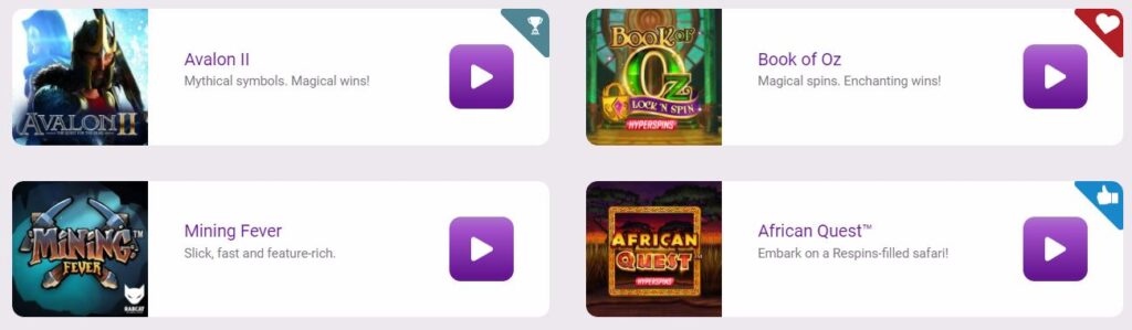 JackpotCity NZ Games
