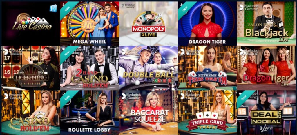 Live Casino Games - Viggoslots NZ