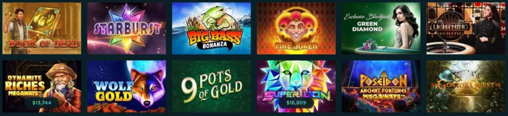 Spela Casino Slot Selection = NZ