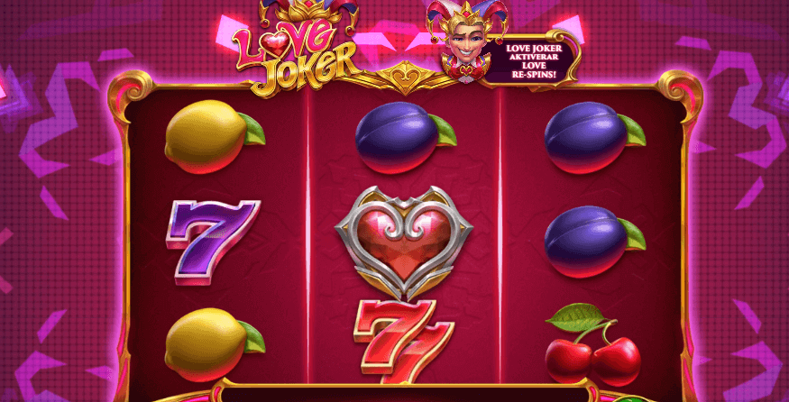 Love Joker Spillemaskin Valentine