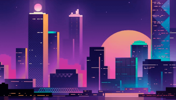City Skyline Nightlights NeonVegas Casino