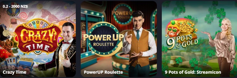 Twin Casino Live casino games