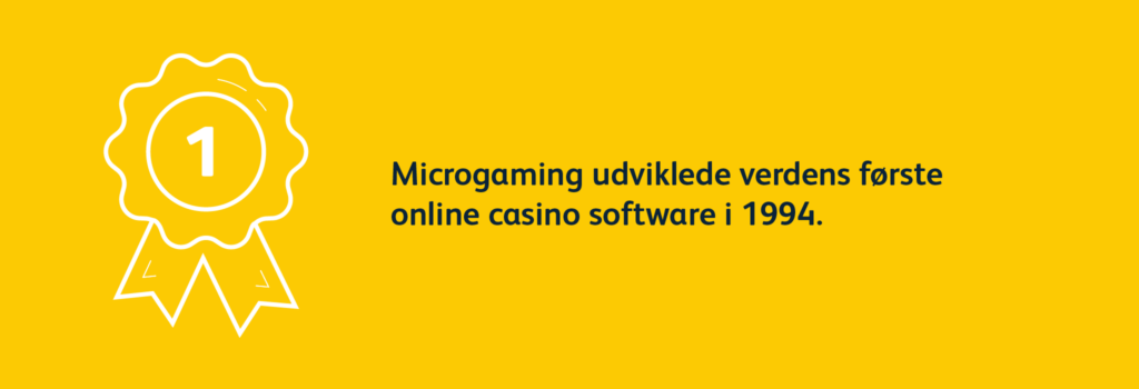 Microgaming udviklede verdens første online casino software i 1994