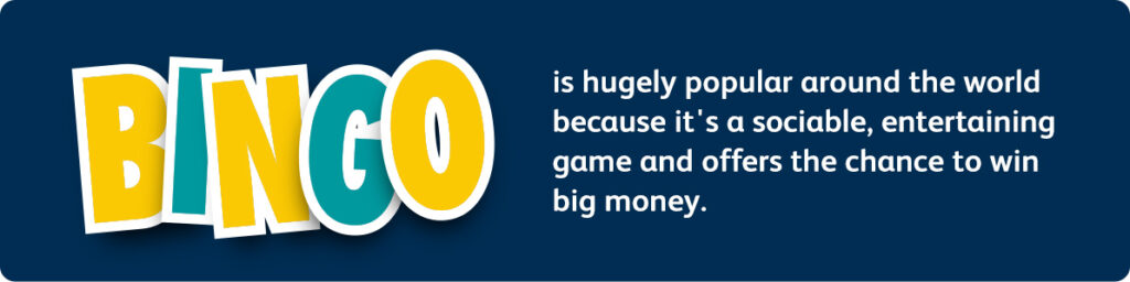 Bingo NZ Infographic with blue background