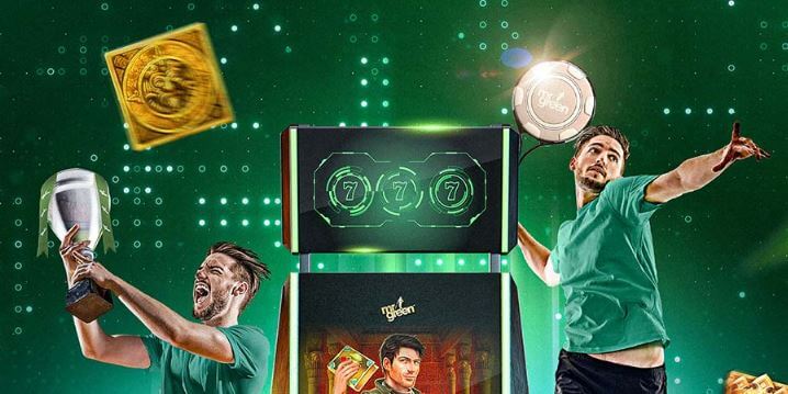 mobile, sports people with ball, Mr Green offer of the month