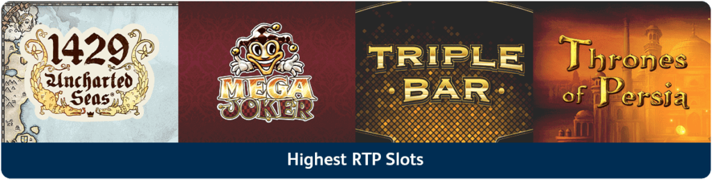 4 slots with the highest RTP - Canada - Guide