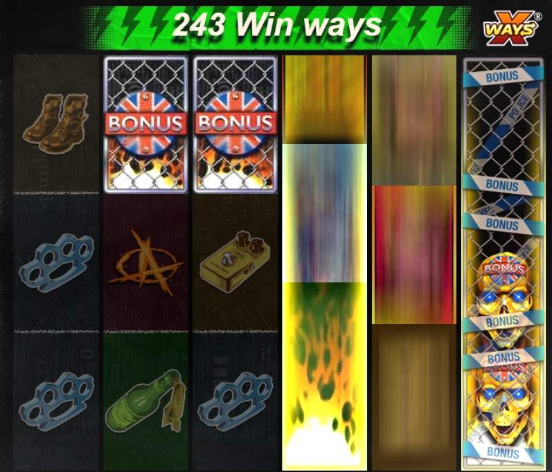 Punk Rocker bonus game