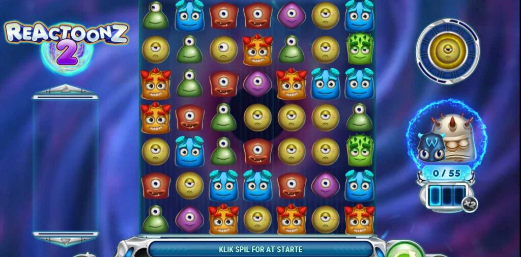 Reactoonz 2 spilleautomat