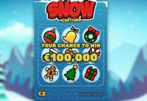 Snow Scratcher scratch card game