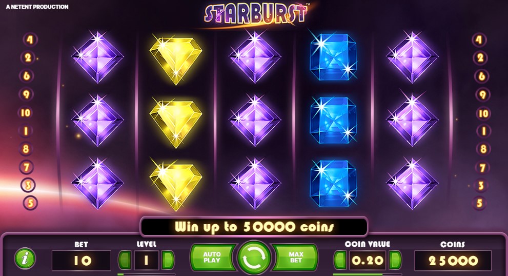Starburst slot - Casinoguide Canada 
