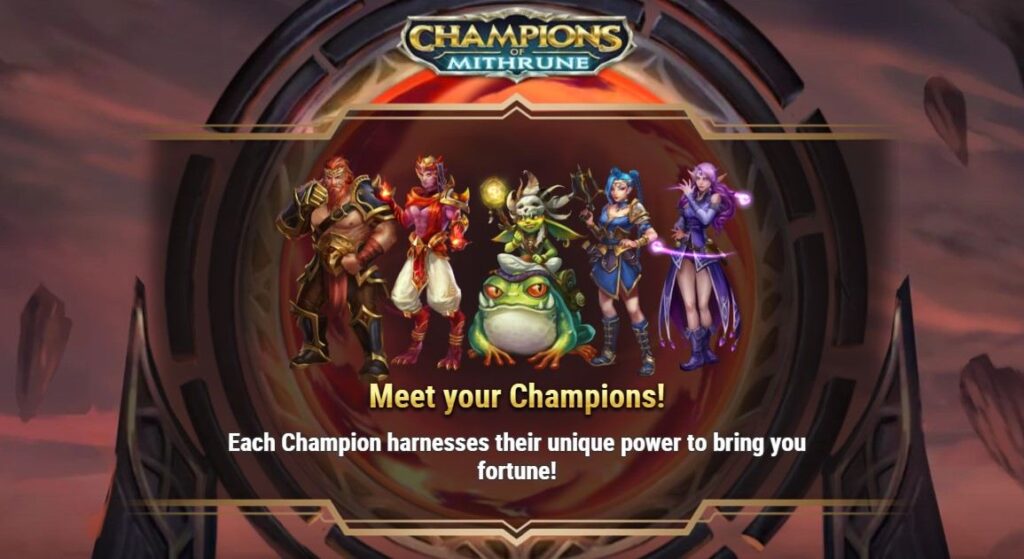 Champions of Mithrune slot