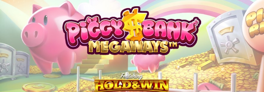 Piggy Bank Megaways slot banner