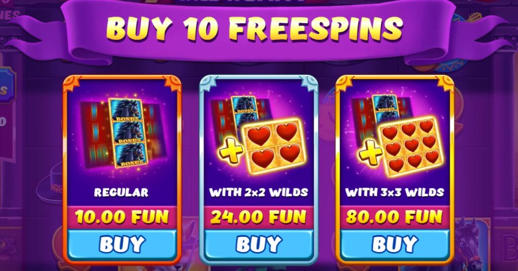 Foxy Wild Heart slot - Bonus Buy
