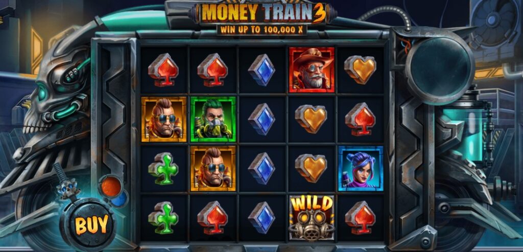 Money Train 3 slot reels