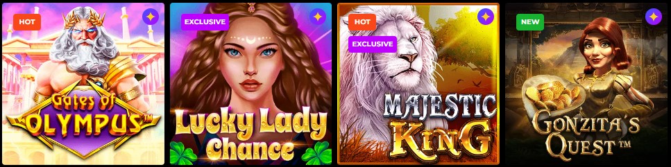 N1 Casino Pokies Selection