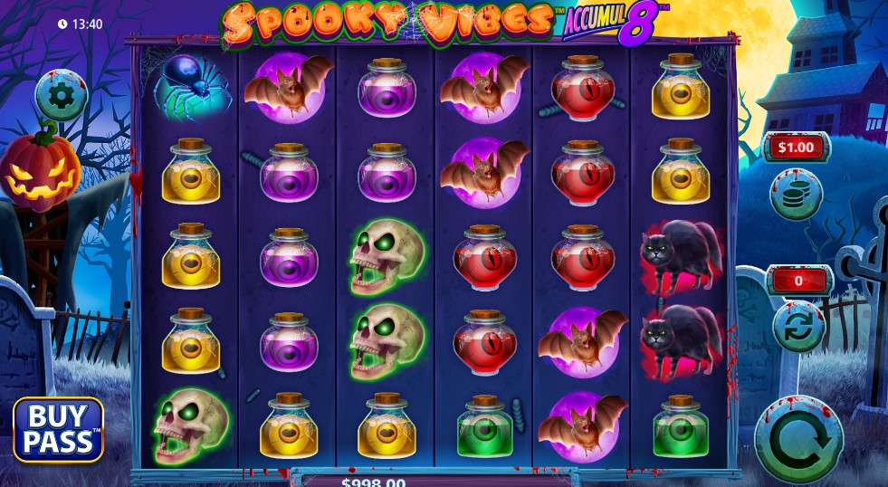 Spooky Vibes Accumul8 slot review