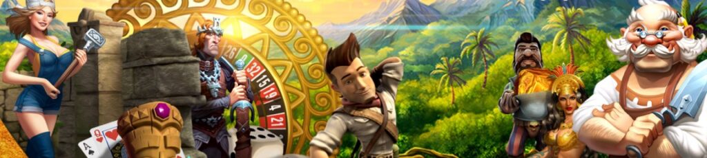Lucky Nugget Canada welcome banner image