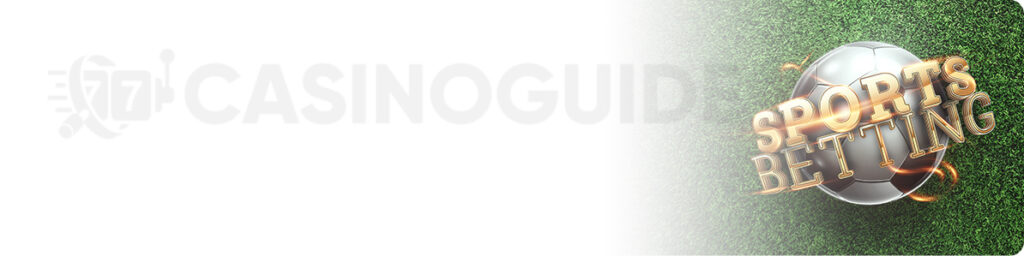 Sports betting NZ CasinoGuide banner