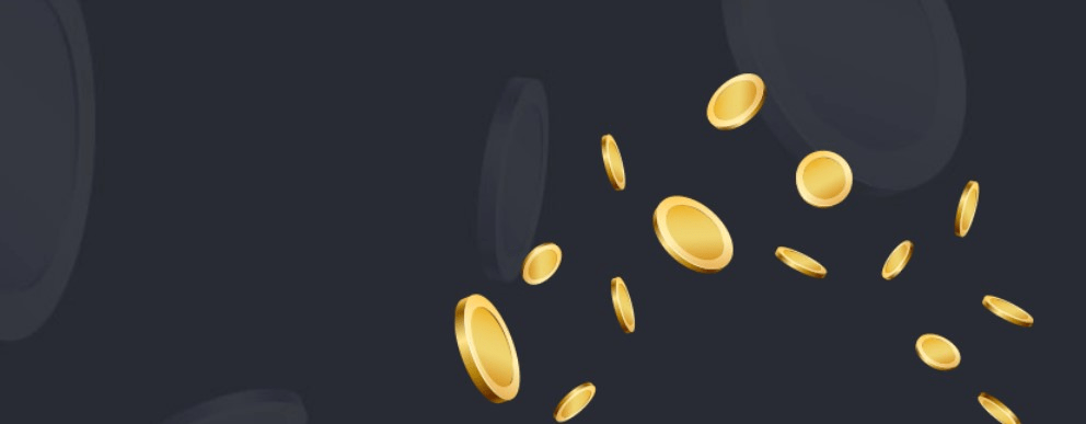 Sort banner guld penge - velkomstbonus Weekend Giveaways ComeOn Danmark