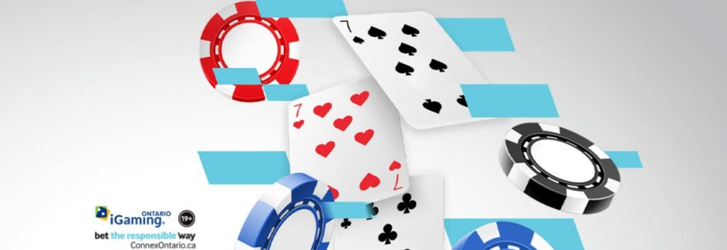 Betway Ontario banner with cards and casino chips