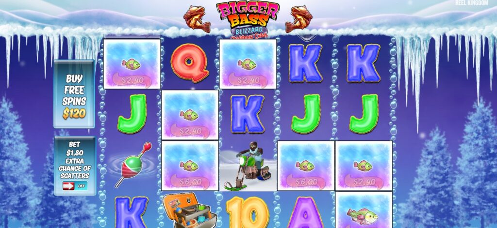 Bigger Bass Blizzard bonus buy free spins