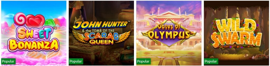 Knightslots casino game collection